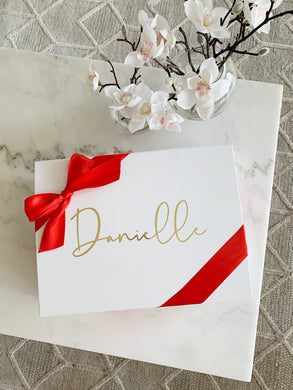 White Luxe Gift Box